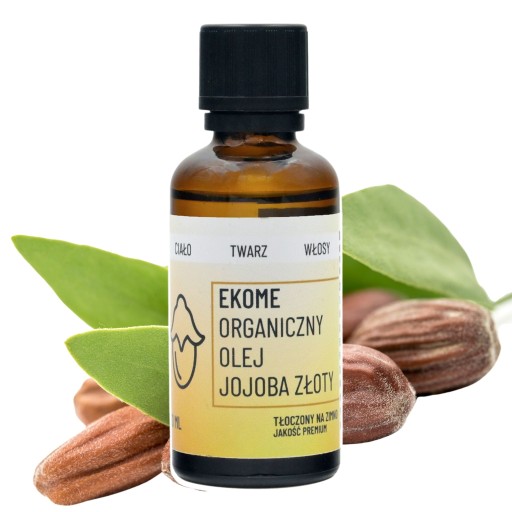 Ekome organiczny złoty olej jojoba 50 ml