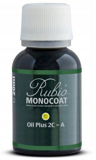 Rubio Monocoat Oil +2C Olej 20ml próbka comp A mist 5%