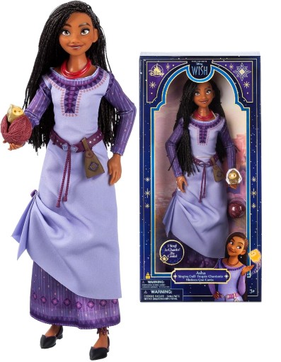 LALKA ASHA DISNEY WISH ŻYCZENIE ŚPIEWAJĄCA KSIĘŻNICZKA Z ROSAS INTERAKTYWNA