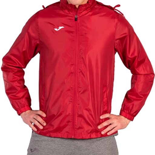 KURTKA MĘSKA WIATRÓWKA PRZECIWDESZCZOWA SPORTOWA PRZEJŚCIOWA KAPTUR JOMA