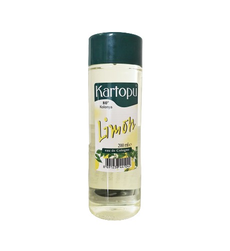 Turecka woda kolońska cytrynowa 200ml kolonya Kart