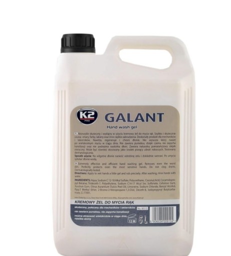 K2 GALANT REFILL 5 L ŻEL DO MYCIA RĄK