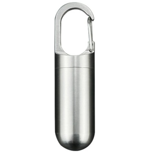 Mini Sealed Storage Pill Box Pill Container Storage Box Stainless Steel