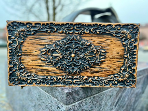 Drewniany Backgammon - Wzór