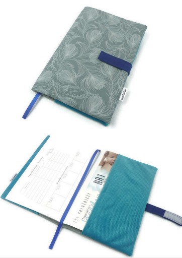 ETUI OKŁADKA NA KSIĄŻECZKĘ ZDROWIA DZIECKA VELVET