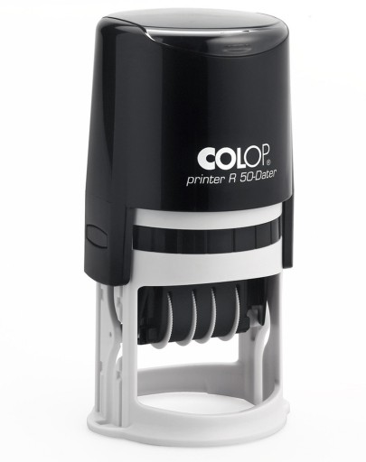 COLOP PRINTER R50 DATOWNIK pieczątka z gumką 50mm