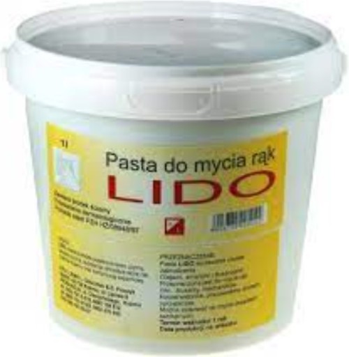 Pasta do mycia rąk LIDO 1L BHP warsztat SUPER