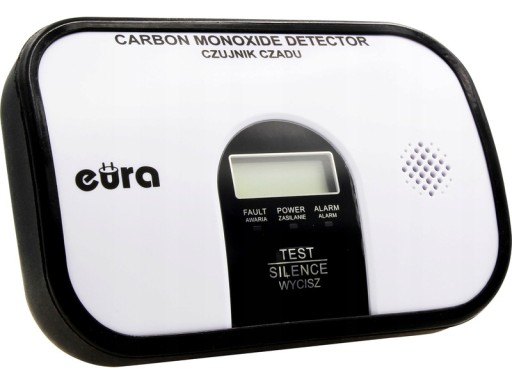 Czujnik tlenku węgla (czadu) EURA CD-45A2 v.5