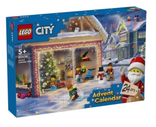 LEGO 60436 CITY - KALENDARZ ADWENTOWY 2024