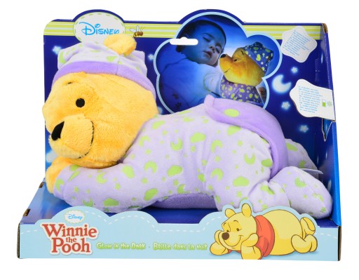 MIŚ KUBUŚ PUCHATEK PRZYTULANKA POZYTYWKA DISNEY BABY 30 cm SIMBA ŚWIECI