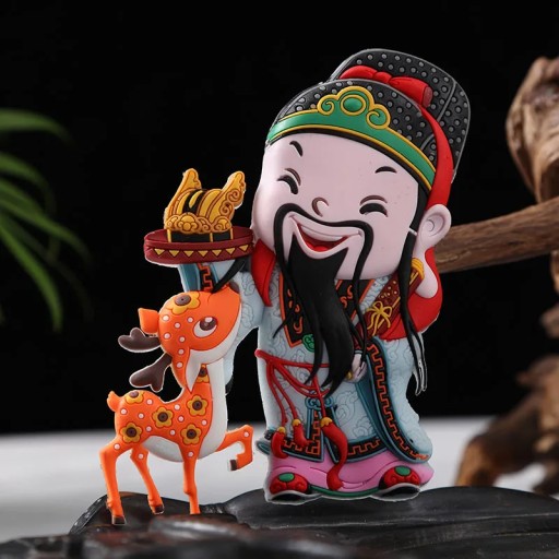 Peking Opera Masks Creative Three-Dimensional Characters Refrigerator Stick