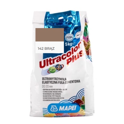 Fuga Mapei Ultracolor Plus brąz 5kg