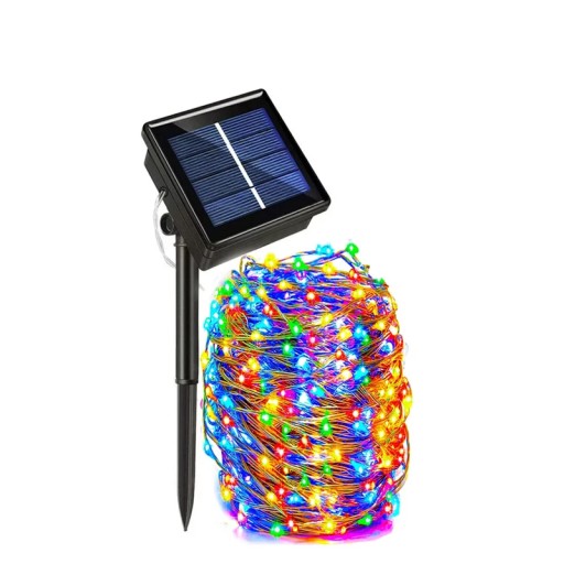 Solar Power LED String Lights Christmas Garden Decor Garland Outdoor