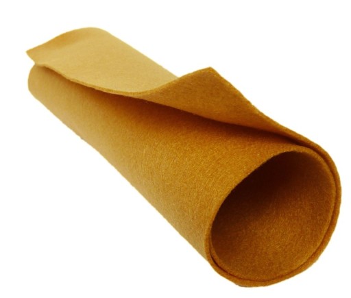 Filc 1mm, poliestrowy, 20x30cm- camel