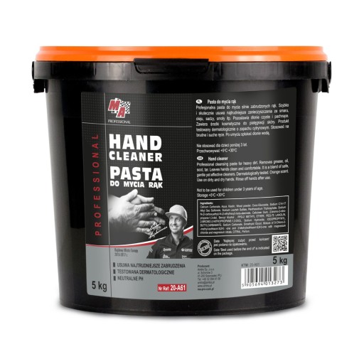 MA PROFESSIONAL PASTA DO MYCIA RĄK WIADRO 5KG
