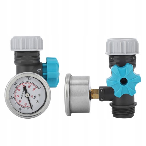 G3/4 Regulator Zawór ciśnienia wody z Manometrem