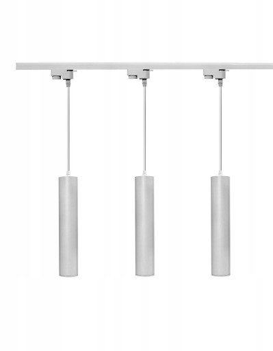 Zestaw szynoprzewód biały 1,5m + 3x lampa GU10