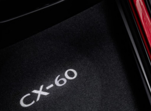 PROJEKTOR DIODOWE PODŚWIETLENIE DRZWI Z LOGO CX-60 LED MAZDA CX-60