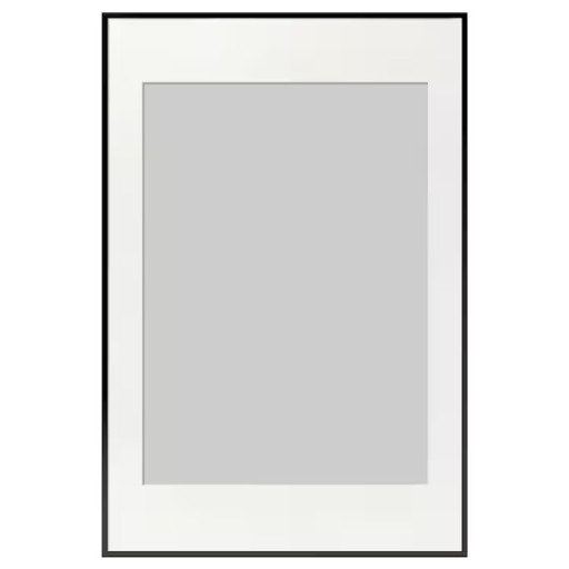 IKEA LOMVIKEN RAMKA NA OBRAZ CZARNA 61x91 CM
