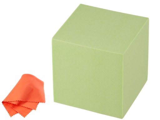 Kostka Sześcian FreePower 8cm GREEN do fotografii zielona