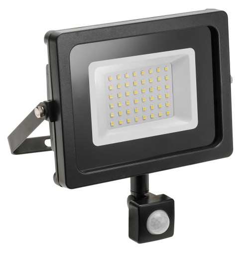 Naświetlacz LED iNEXT czujnik ruchu 20W czarny GTV