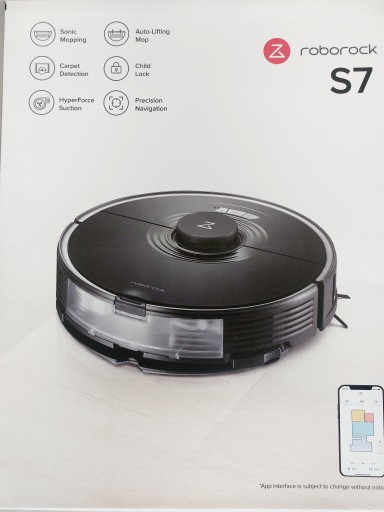 Robot sprzątający Roborock S7 czarny