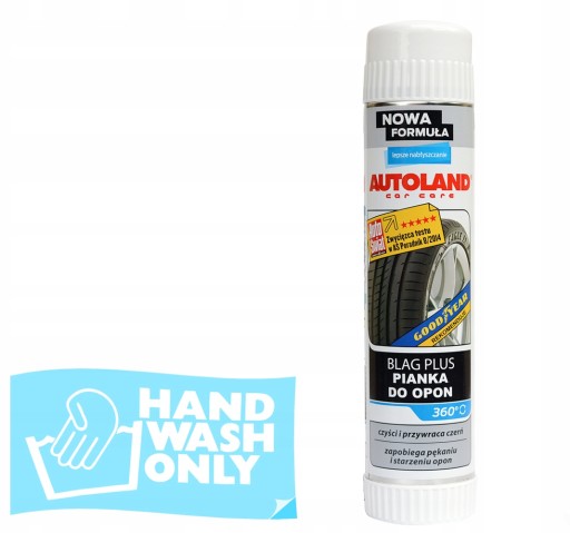AUTOLAND BLAG PLUS Dressing Pianka do Zabezpieczania Opon w Sprayu 400ml