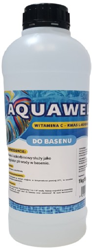 CRYSTAL KWAS WITAMINA C BRUNATNA WODA ŻELAZO DO BASENU CHEMIA BASENOWA 1L