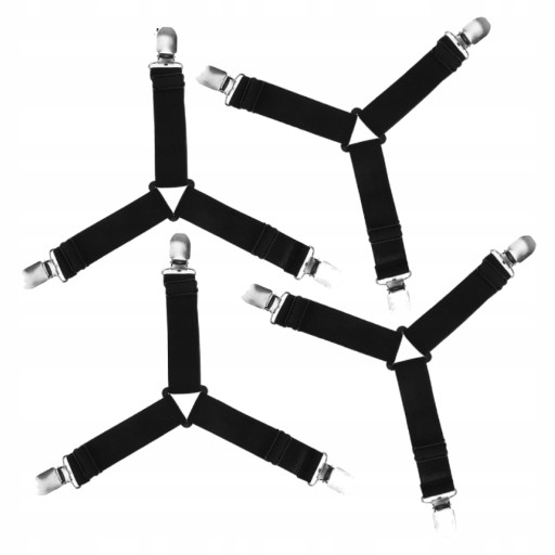 BED SHEET CLIPS ADJUSTABLE NAPINACZ PRZEŚCIERADE