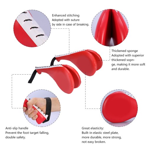 1 PC Double Clapper Target Focus Kick Striking