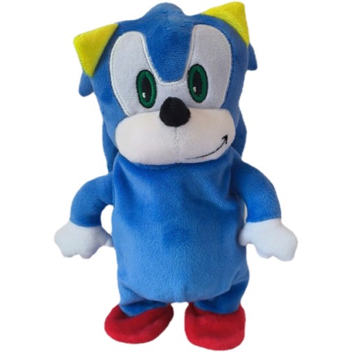 SONIC CHODZI POWTARZA ZABAWKA INTERAKTYWNA PLUSZAK