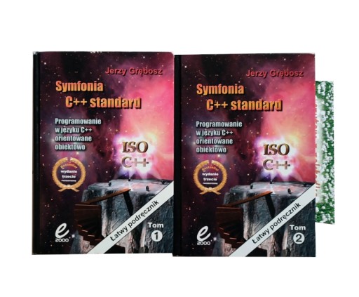 SYMFONIA C++ STANDARD TOM 1-2 Grębosz Jerzy tw opr