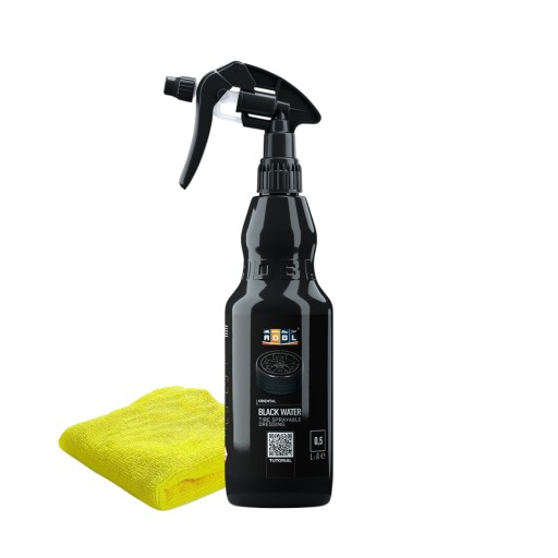 ADBL BLACK WATER 500ML DRESSING CZERNIDŁO DO OPON GUMY OCHRONA PRZYCIEMNIA