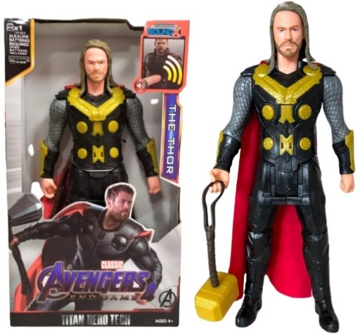 FIGURKA THE THOR DŹWIĘK ŚWIATŁO INTERAKTYWNA