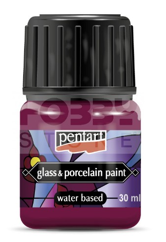 FARBA MAGENTA DO PORCELANY SZKŁA 30ml PENTART
