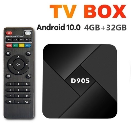 Hot sales Smart TV Box Android10.0 Wifi 2.4G 4K Amlogic S905