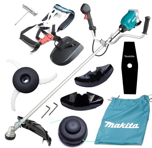 KOSA AKUMULATOROWA 2x 18V MAKITA DUR369AZ + NOŻE