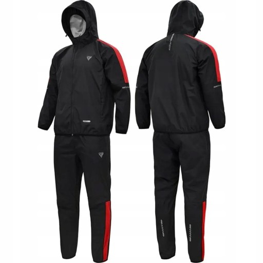 SAUNA DRES KOMBINEZON DO SAUNY H1 RDX CZERWONY