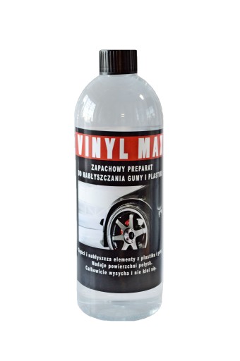 VINYL MAX Płyn do nabłyszczania gumy i plastiku 1L