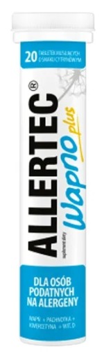 Allertec Wapno Plus, 20 tabletek musujących