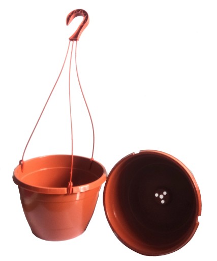 Doniczki wiszące do surfinii pelargonii 5szt
