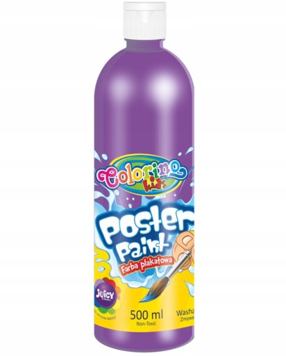 COLORINO FARBA PLAKATOWA 500 ML fioletowy
