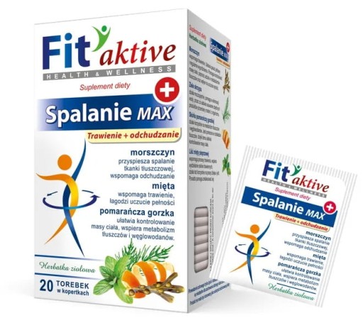 Fit active Spalanie max 20 torebek