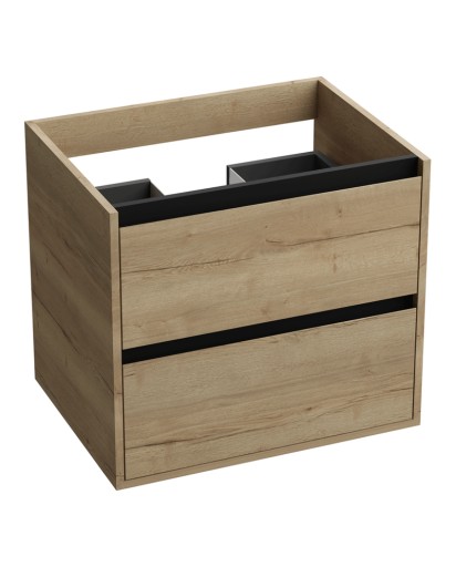 Lavita Minnesota Wood Black 600 Szafka wisząca