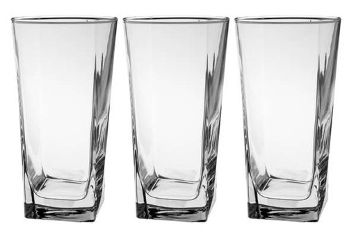 SZKLANKI do napojów Wysokie 3 x 290 ml PASABAHCE