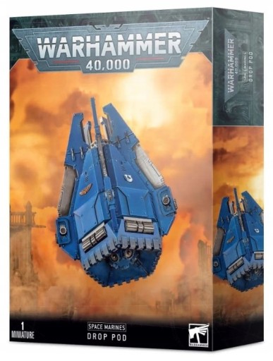 Space Marines Drop Pod