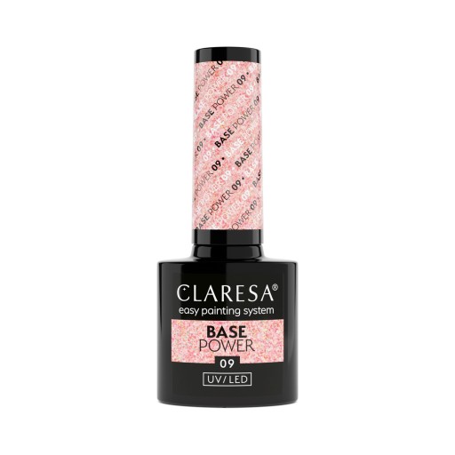 CLARESA Base Power Baza kauczukowa do paznokci UV/LED 09 5g