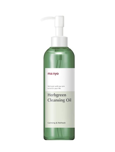Olejek Oczyszczający do Demakijażu Twarzy Manyo Herb Green Trądzik 200 ml