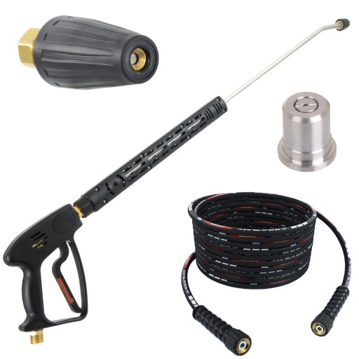 Pistolet lanca turbodysza wąż 15m do myjki Karcher