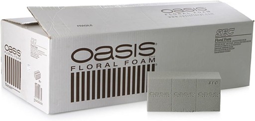 Oasis gąbka florystyczna sucha Karton 35 sztuk